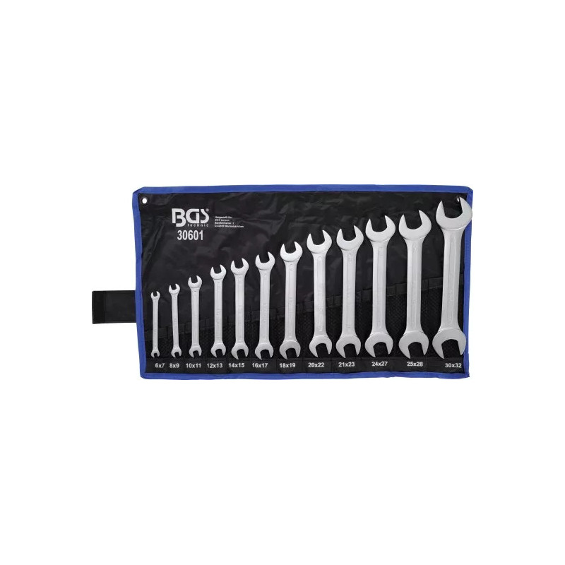 Jeu de clés plates | 6 - 32 mm | 12 pièces