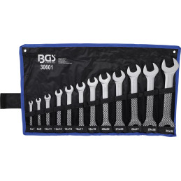 Jeu de clés plates | 6 - 32 mm | 12 pièces