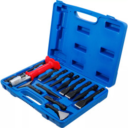 Jeu de chasses et burins | 15 pièces