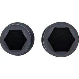 Jeu de douilles spéciales | pour l’écrou de la bride de différentiel | pour Volvo | 15 - 18 mm