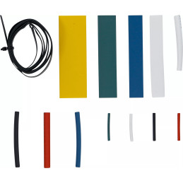 Assortiment de gaines thermorétractables | couleurs | 171 pièces
