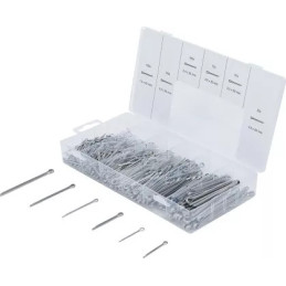 Assortiment de goupilles | acier inoxydable | Ø 1,6 - 4,0 mm | 555 pièces