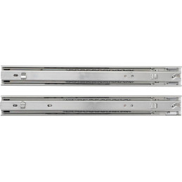 Guides de tiroirs pour servante d'atelier, art. 4102, 4103, 4111, 4112, 4113, 4114 | 2 pièces