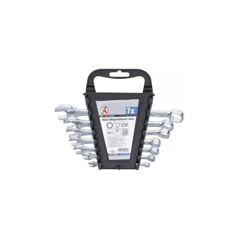 Jeu de clés mixtes | 6 - 17 mm | 7 pièces