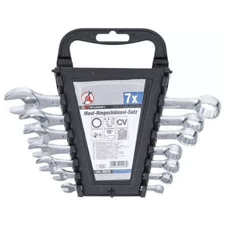 Jeu de clés mixtes | 6 - 17 mm | 7 pièces