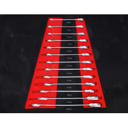 Servante d’atelier | 7 tiroirs, 1 porte latérale | avec 250 outils