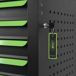 CHARIOT À OUTILS 7 TIROIRS - 154PCS