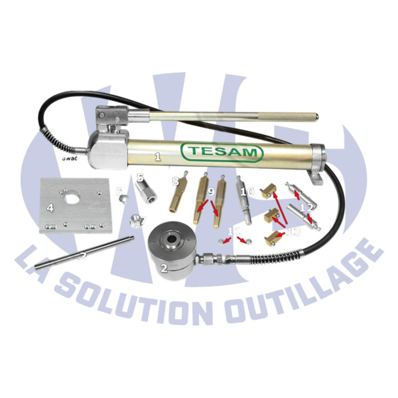 Extracteur d’injecteur hydraulique 2,0 Bleu HDi - Delphi