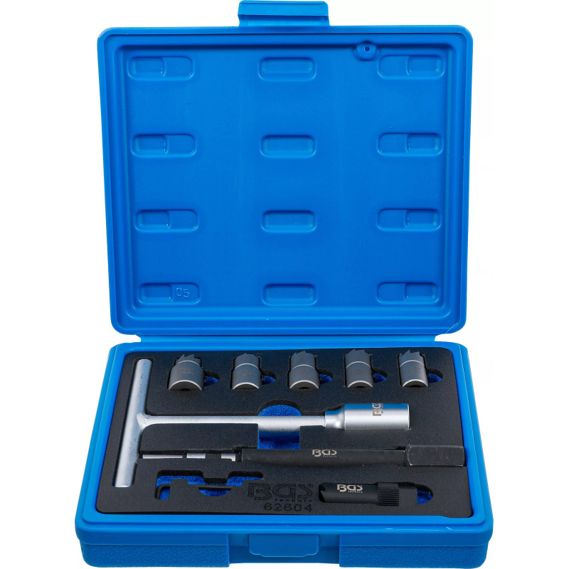 Jeu de fraises pour siège d’étanchéité d’injecteurs | 9 pièces