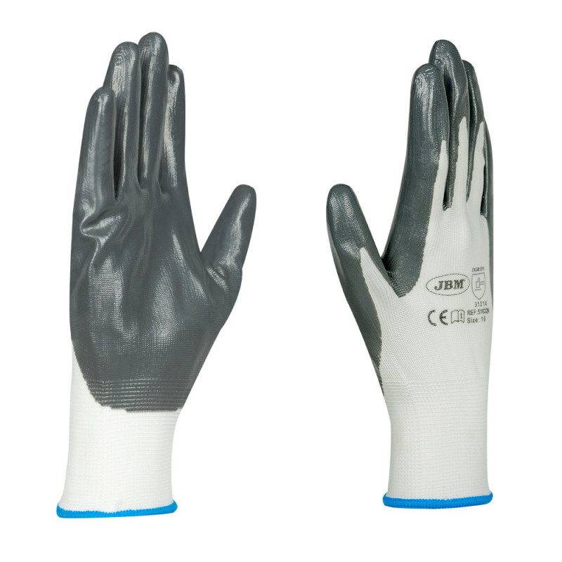 GANTS A/ PAUME RENFORCÉE DE NITRILE