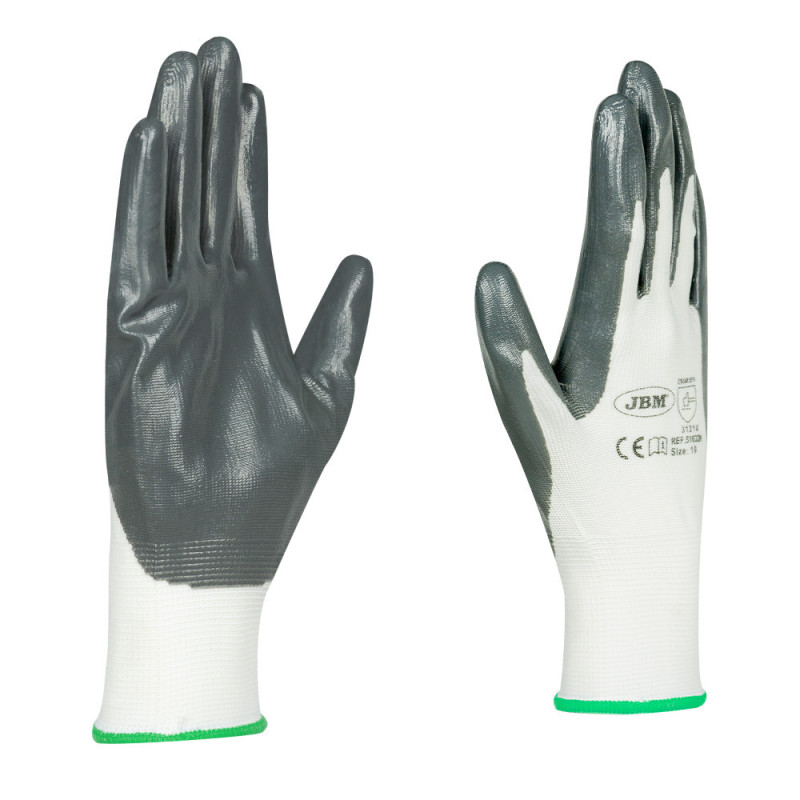 GANTS A/ PAUME RENFORCÉE DE NITRILE