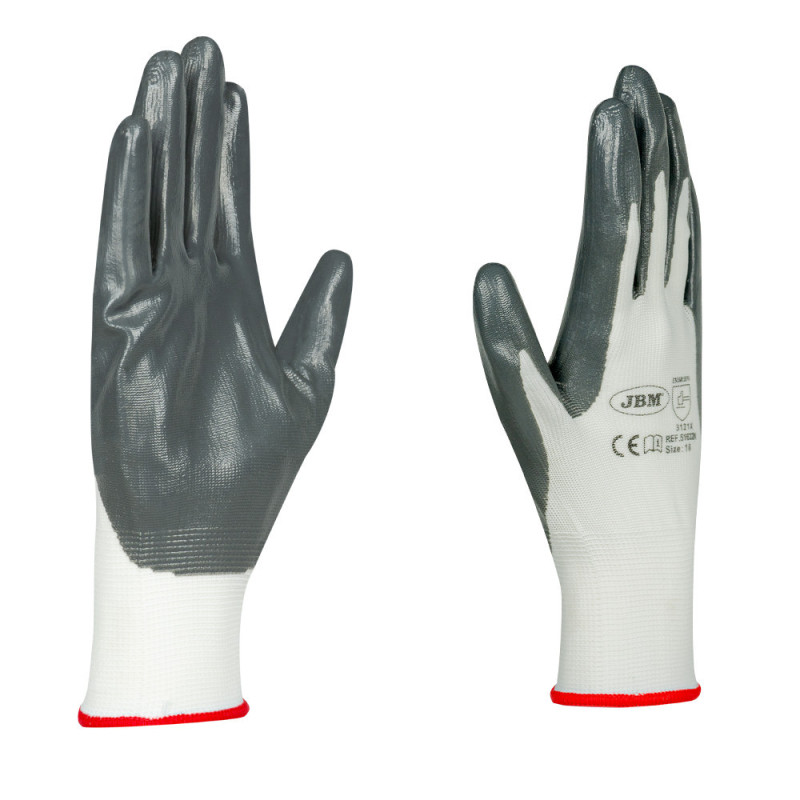 GANTS A/ PAUME RENFORCÉE DE NITRILE