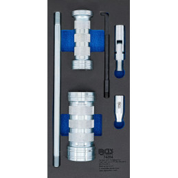 Insert de servante d'atelier 1/3 : Jeu d’extracteurs d’injecteurs | pour camions