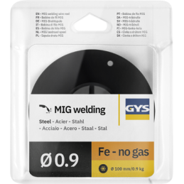 Fil fourré NO GAZ Ø0,9 - bobine plastique S100 0,9 kg - E71T-GS