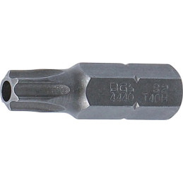 Embout | Longueur 30 mm | 8 mm (5/16") | profil T (pour Torx) avec perçage T40