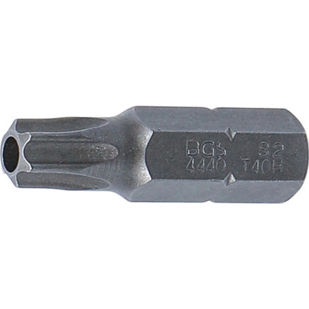 Embout | Longueur 30 mm | 8 mm (5/16") | profil T (pour Torx) avec perçage T40