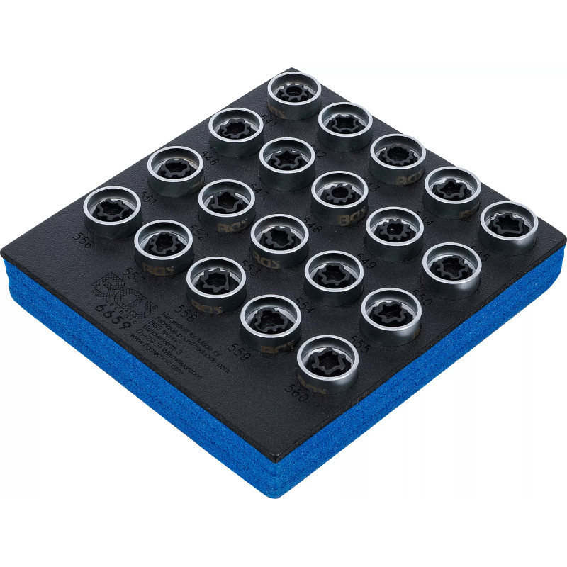 Jeu d’outils pour écrous antivol pour VAG | 20 pièces