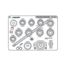 KIT EXTRACTION/INTRODUCTION SILENT BLOCS POUR VÉHICULES LOURDS