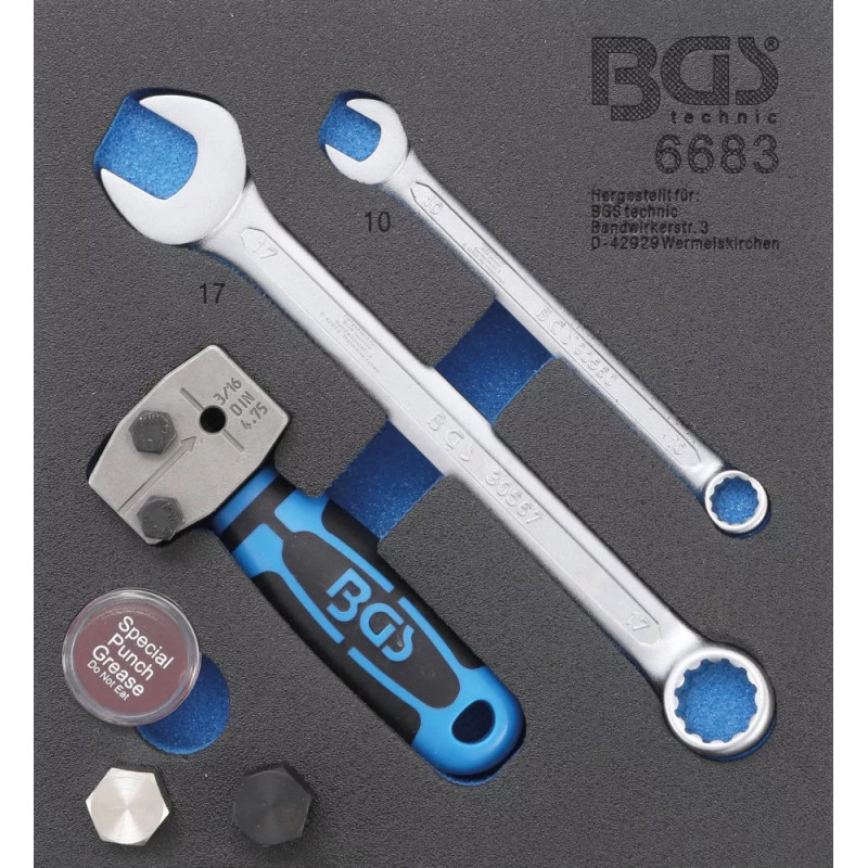 Presse à collets | DIN 4,75 mm (3/16")