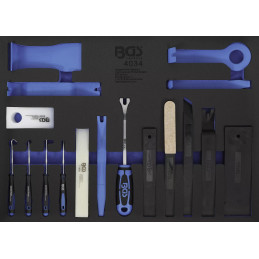 Insert de servante d'atelier 3/3 : Jeu de crochets, de coins de montage et de crochets | 17 pièces