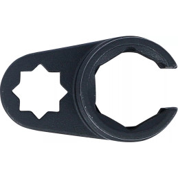 Douille pour sonde Lambda | avec angle | 12,5 mm (1/2") double carré | 22 mm | fente 11 mm