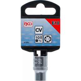 Douille pour clé, profil E | 10 mm (3/8") | E10