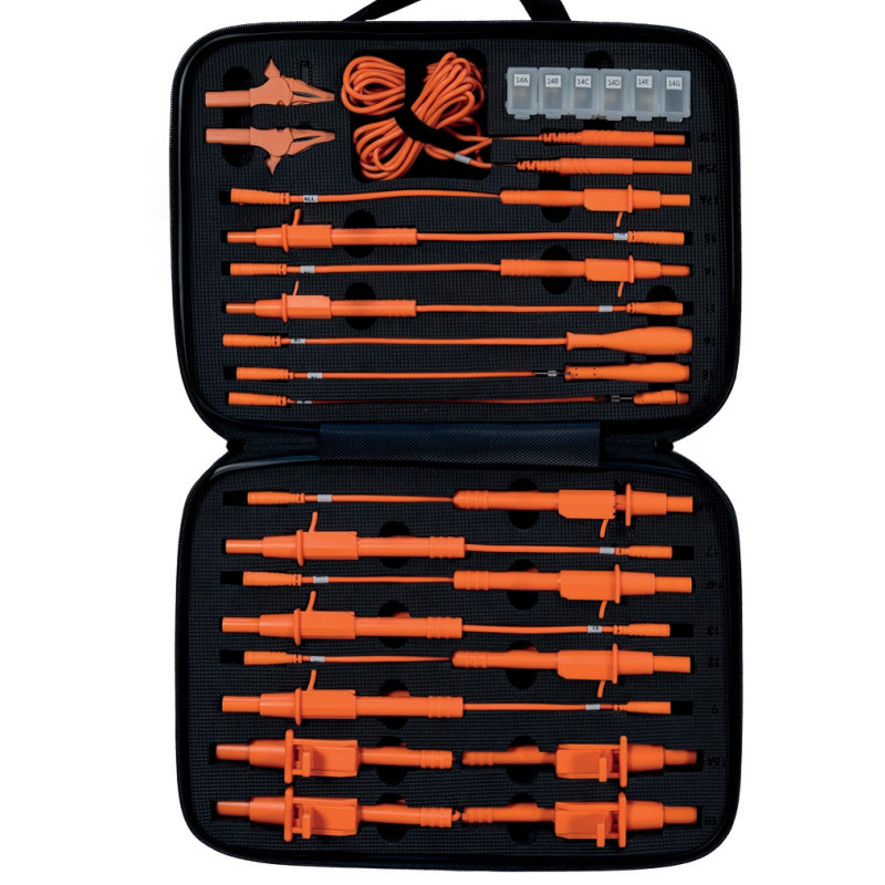 DIAGNOSTIC KIT DE CORDONS DE MESURE POUR VÉHICULES  ÉLECTRIQUES / HYBRIDES