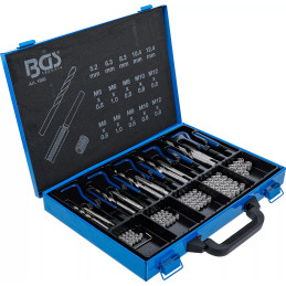 Kit de réparation de filets | M5 - M12 | 130 pièces