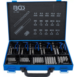 Kit de réparation de filets | M5 - M12 | 130 pièces
