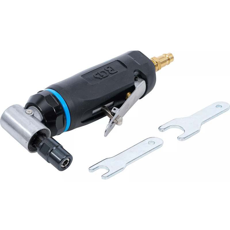 Meuleuse polisseuse pneumatique | coudée, 90° | 155 mm