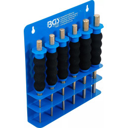 Jeu de chasse-goupilles | avec protection des mains | 180 mm | 3 - 8 mm | 6 pcs.