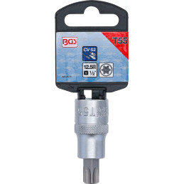 Douille à embouts | 12,5 mm (1/2") | profil T (pour Torx) T55