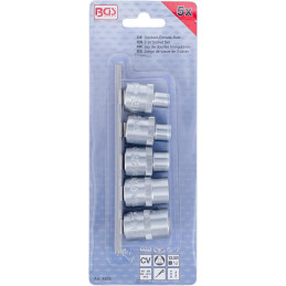 Jeu de douilles triangulaires | M5 - M12 (8 - 16,5 mm) | 5 pièces