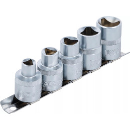 Jeu de douilles triangulaires | M5 - M12 (8 - 16,5 mm) | 5 pièces