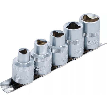 Jeu de douilles triangulaires | M5 - M12 (8 - 16,5 mm) | 5 pièces