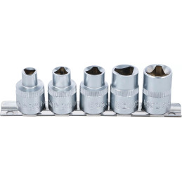 Jeu de douilles triangulaires | M5 - M12 (8 - 16,5 mm) | 5 pièces