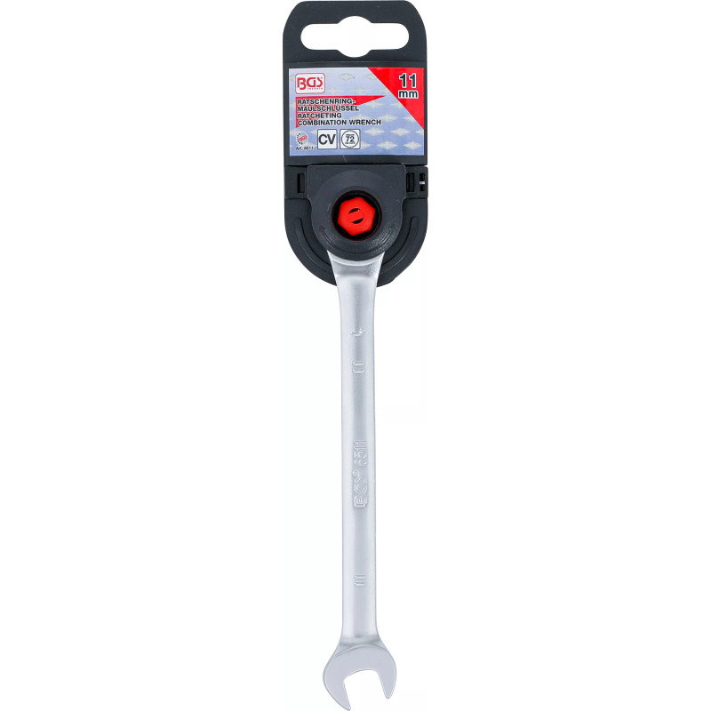 Clé mixte à cliquet | 11 mm