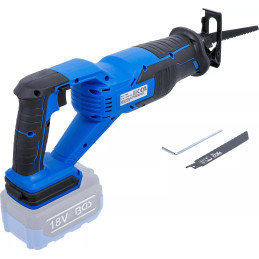 Jeu de scie sabre sur batterie | sans balais | 18 V | avec batterie et chargeur rapide