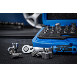 Jeu d’embouts traversantes et de douilles | 44 pièces