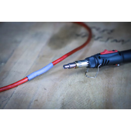 Mini chalumeau avec assortiment de gaines thermo-rétractables | colorés | avec ignition piézoélectrique | 162 pièces