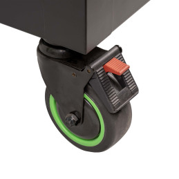 SERVANTE À OUTILS 11 TIROIRS - VERTE - VIDE -