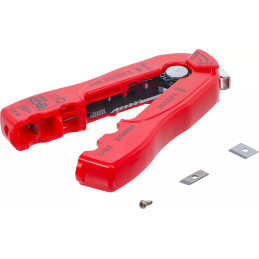 Pince à dénuder 2 en 1 pour fil & câble | 0,2 - 0,8 mm