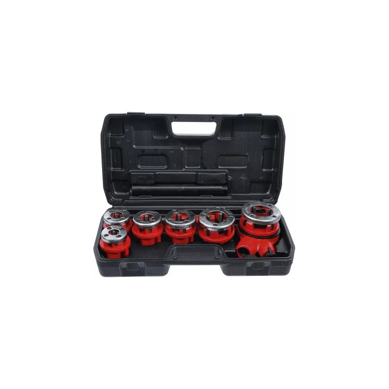 Jeu de filières automatiques | 1/4" - 1 1/4" | 8 pièces Jeu de filières automatiques | 1/4" - 1 1/4" | 8 pièces