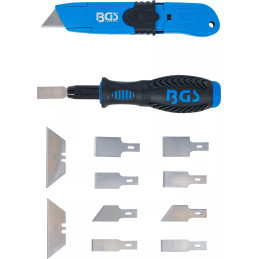 Jeu grattoirs et couteaux | 27 pièces