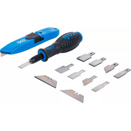 Jeu grattoirs et couteaux | 27 pièces