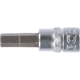 Douille à embouts | 6,3 mm (1/4") | six pans intérieurs 6 mm