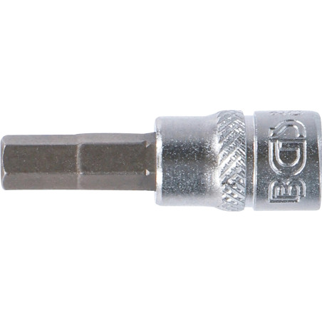 Douille à embouts | 6,3 mm (1/4") | six pans intérieurs 6 mm