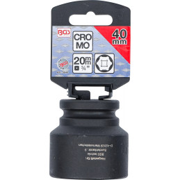 Douille à choc, six pans | 20 mm (3/4") | 40 mm