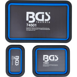 Jeu de coupelles magnétiques | silicone | pliable | 3 pièces