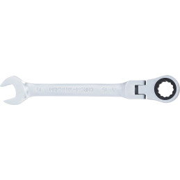 Clé mixte à cliquet | à couder | 15 mm